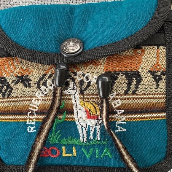 ‎Recuerdo de Copacabana, Bolivia Crossbody Bag - Picture 2 of 11